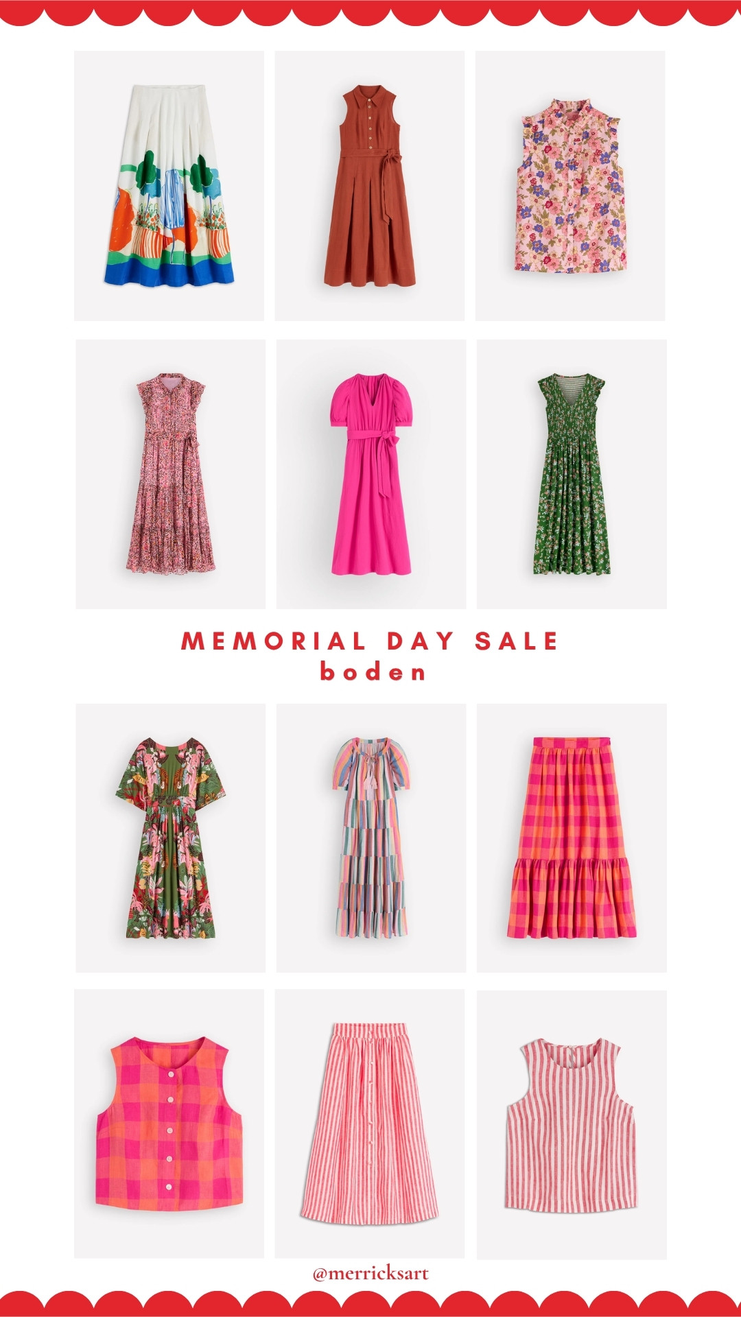 Memorial Day Sale from Boden!  

 #LTKSeasonal #LTKSaleAlert