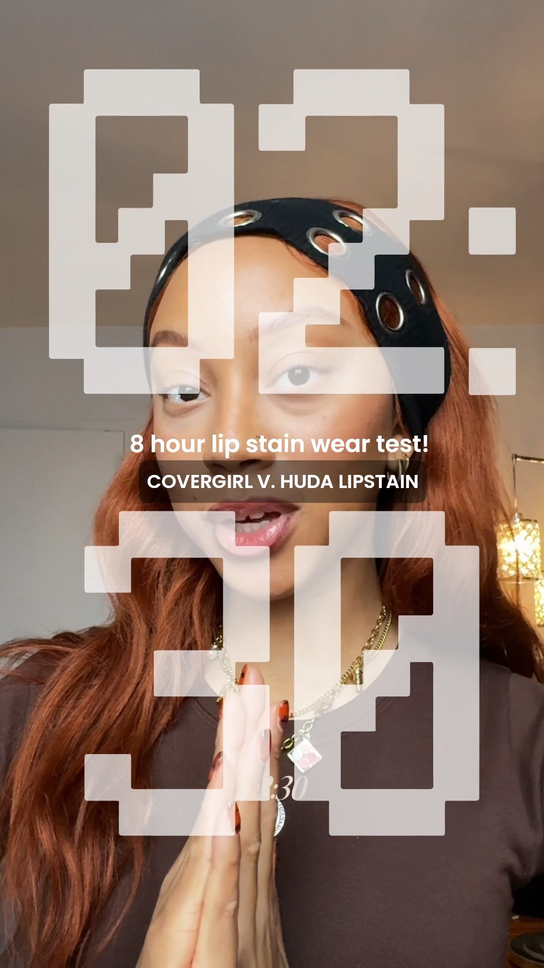 BATTLE OF THE LIP STAINS?! 

which lip do you think is holiday proof?!? COVERGIRL (on top) or HUDA (bottom?) 

#LTKBeauty #LTKgrwm #LTKCyberWeek