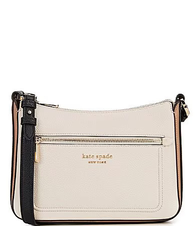 kate spade new york Hudson Colorblocked On The Go Crossbody Bag - Parchment Multi | Dillard's