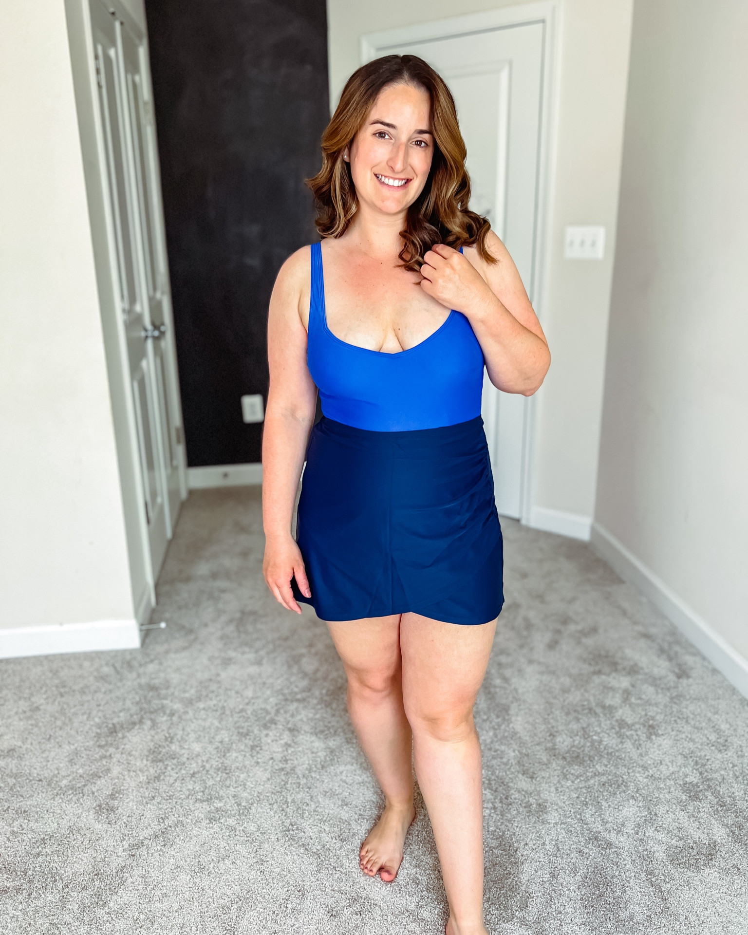 Size 10 swimwear / swimsuit / one piece swimsuit / navy blue swimsuit / swim skirt / swim shorts 

Use code KAITLYNJS10 for $10 off! 




#LTKswim #LTKmidsize #LTKtravel