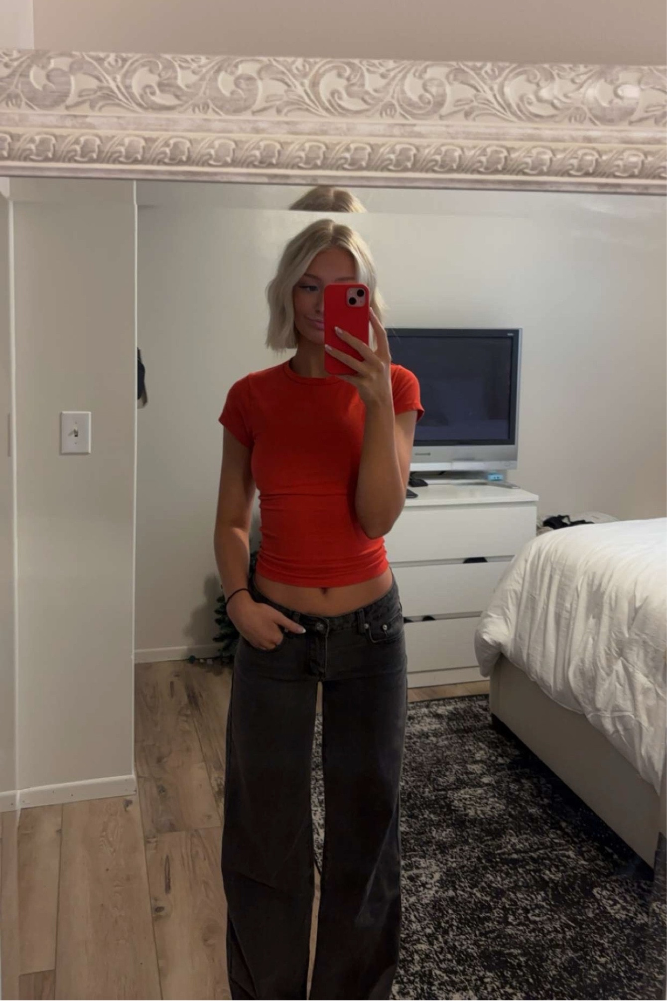 Wearing xxs shirt and sm jeans❤️

Cotton on, edikted, pacsun jeans, cute outfit, simple outfit, Christmas outfit!

#LTKHoliday #LTKStyleTip #LTKFindsUnder100