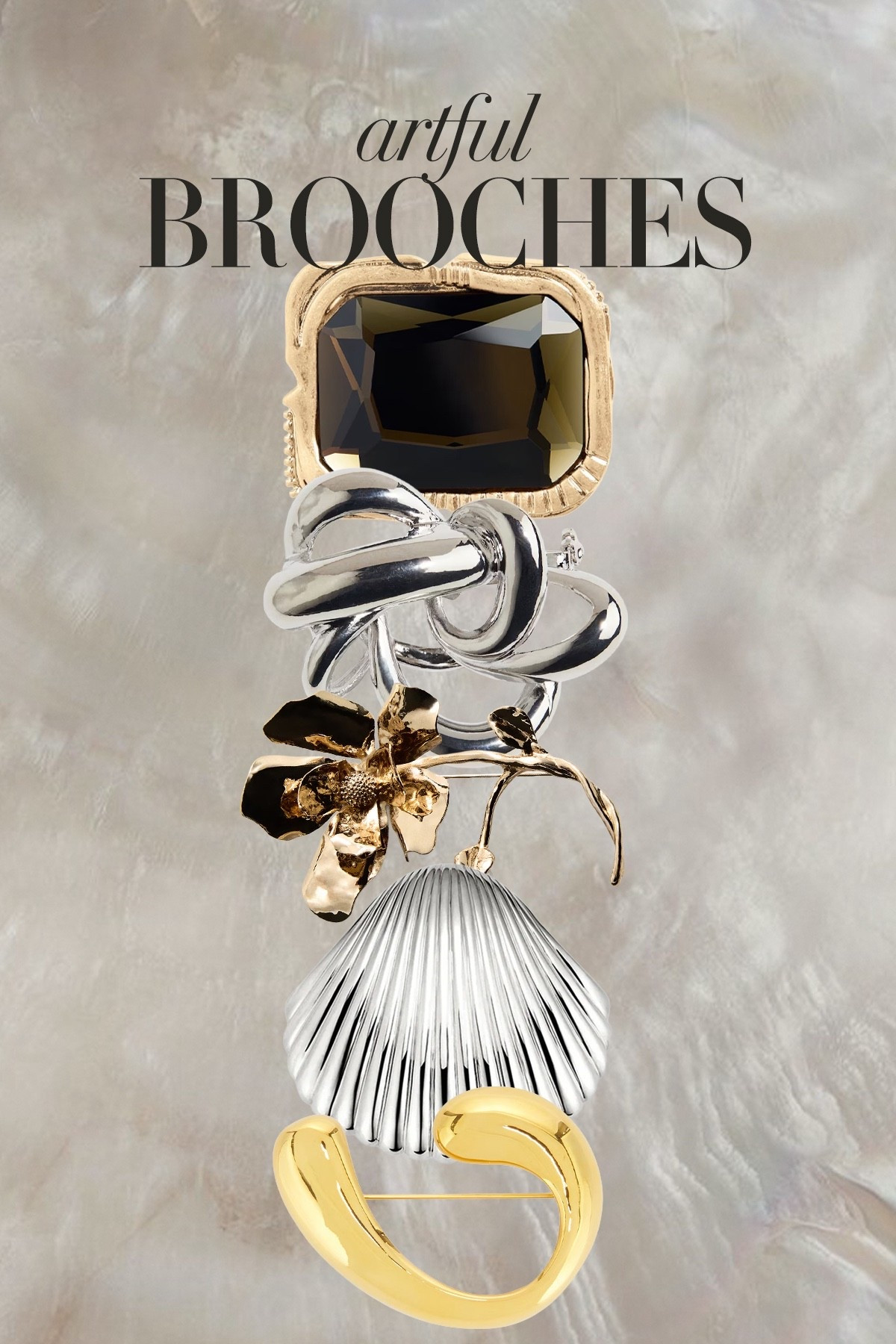 Pin it perfectly ✨ Brooches are having a comeback - the quiet-luxury kind. Think sculptural metal, pearls and vintage-inspired details for that effortlessly polished, party-ready touch.
.
brooch, brooch trend, statement brooch, vintage brooch, pearl brooch, gold brooch, silver brooch, festive accessories, party season jewellery, holiday outfit ideas, elevated accessories, quiet luxury, Christmas gift guide, Black Friday deals 

#LTKgiftguide #LTKstyletip #LTKluxury