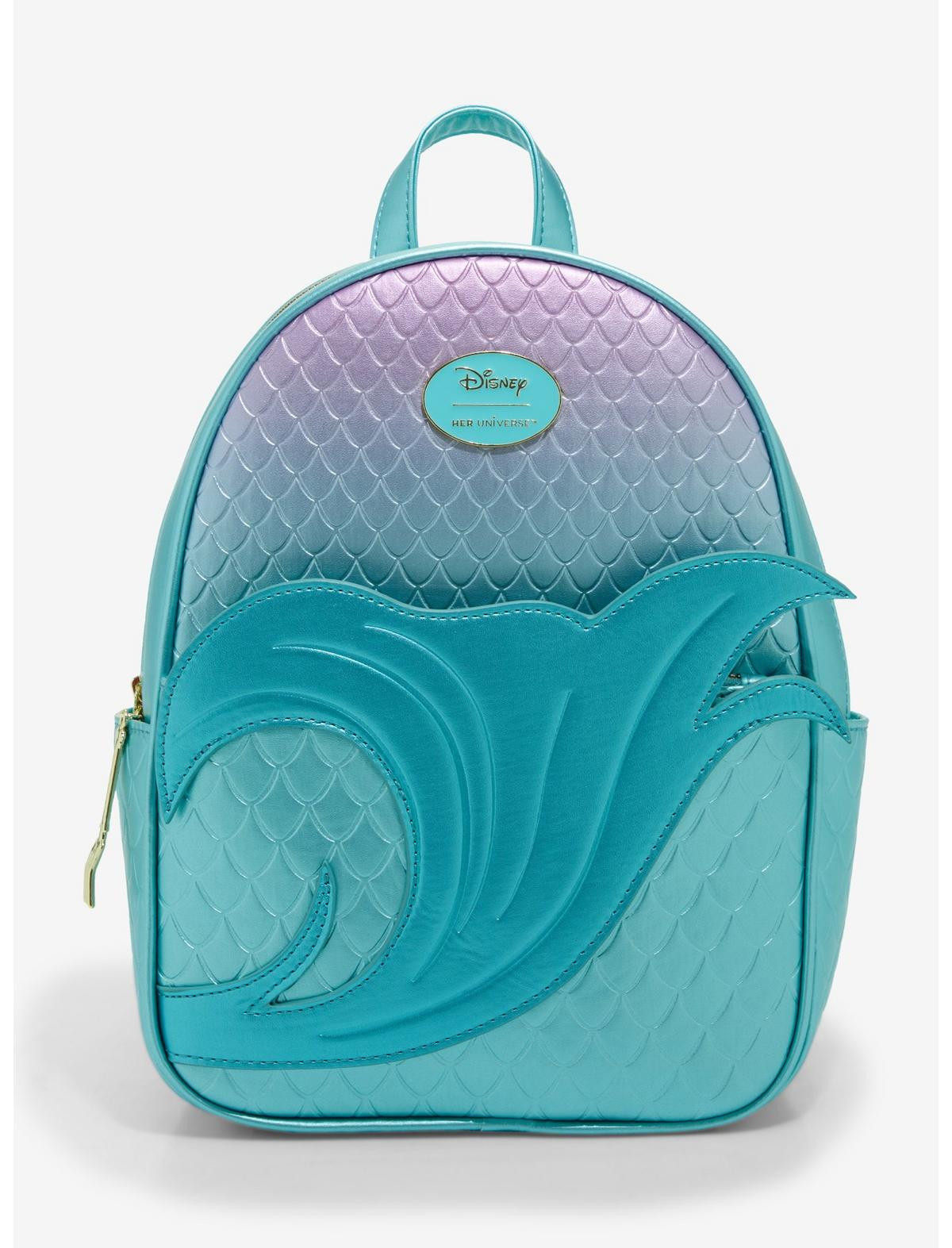 Her Universe Disney The Little Mermaid Ombre Scales Mini Backpack | Hot Topic | Hot Topic
