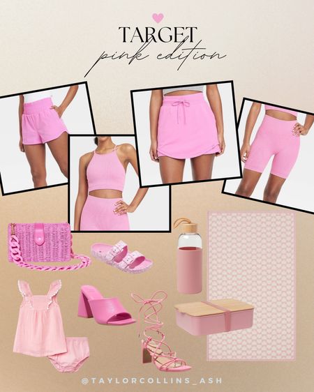 Cute pink items from target for spring! 

#LTKFind #LTKshoecrush #LTKstyletip