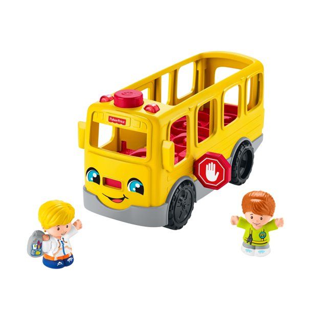 Little People Sit With Me School Bus with Lights, Sounds & Songs Bus Play Vehicle - Walmart.com | Walmart (US)