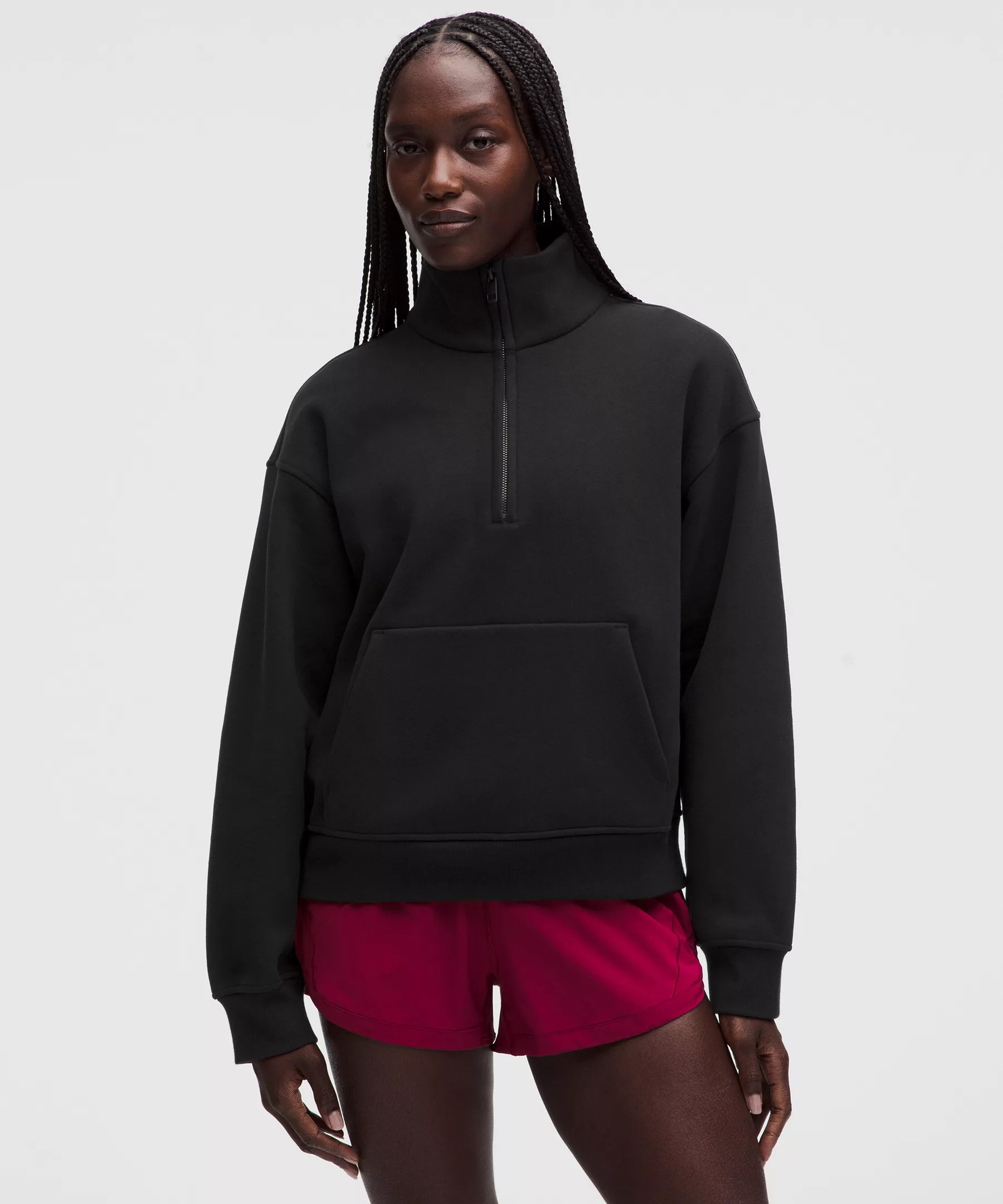 Women's Steady State SuperLoft Funnel-Neck Half Zip | Lululemon (US)