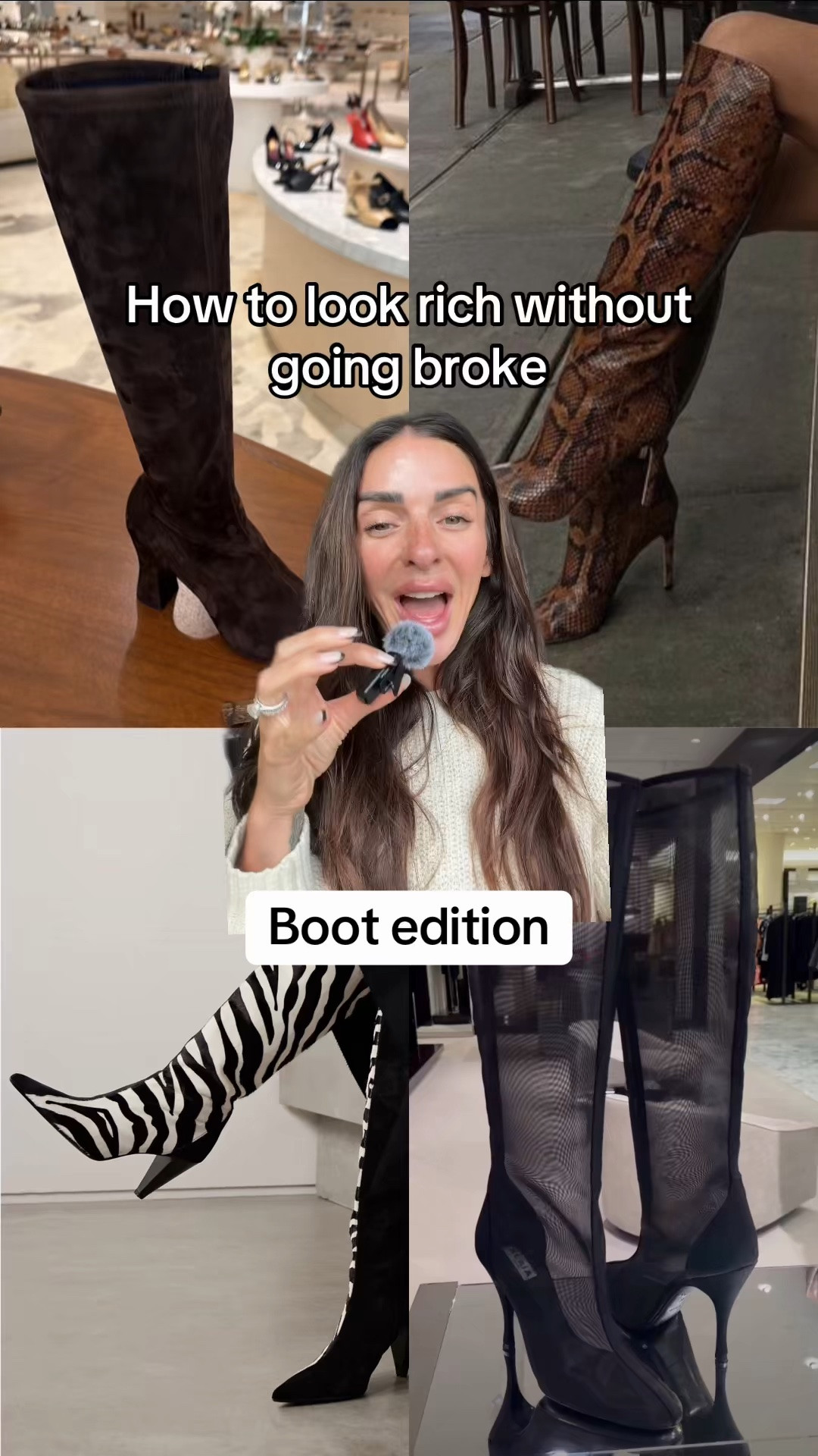 How to look rich without going broke: boot edition.