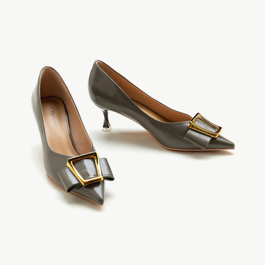 Metal Tie Pumps (Olivia) | C.Paravano | cparavano
