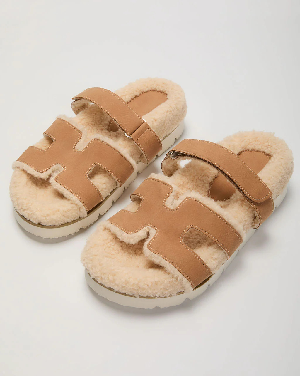 Adelene Sherpa Lined H-Strap Sandal | VICI