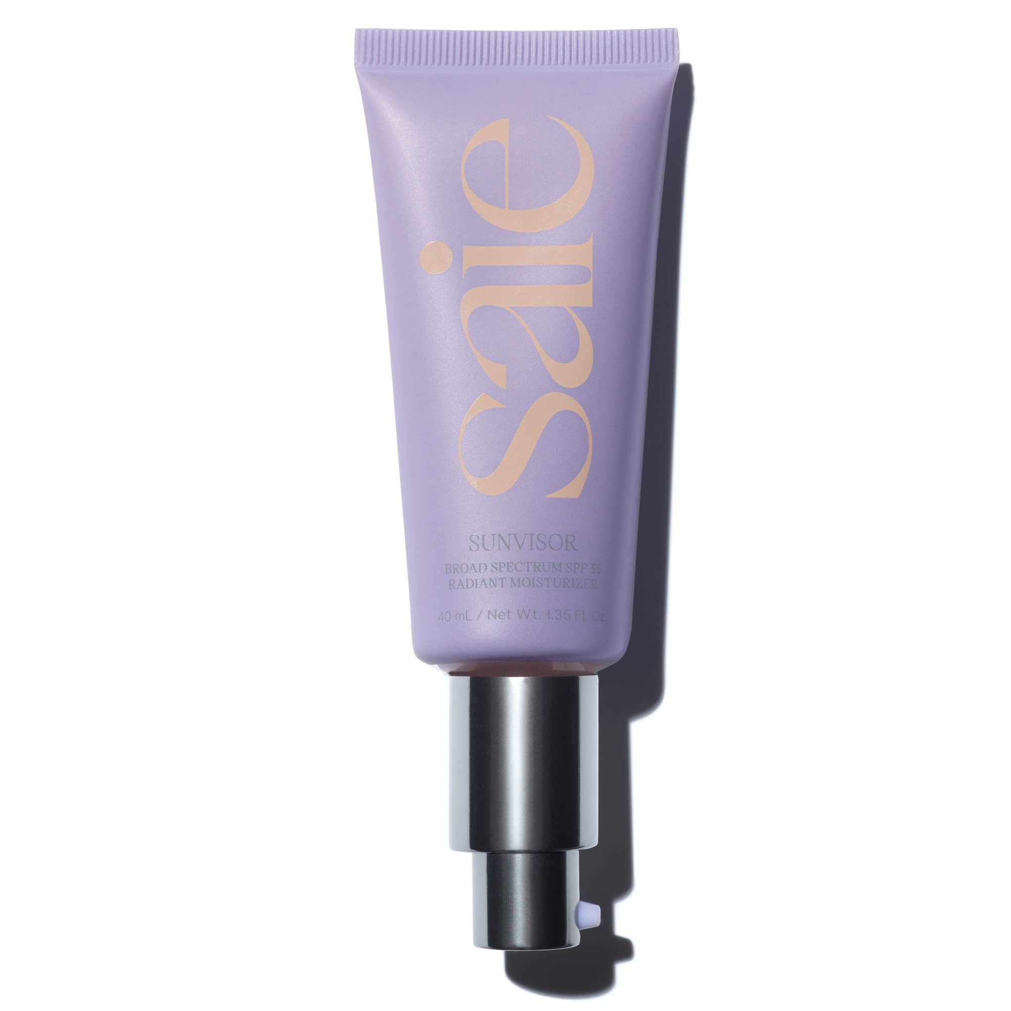 Saie Sunvisor Broad Spectrum Sunscreen Moisturizer SPF 35 - Hydrating Daily Face Sunscreen with 1... | Amazon (US)