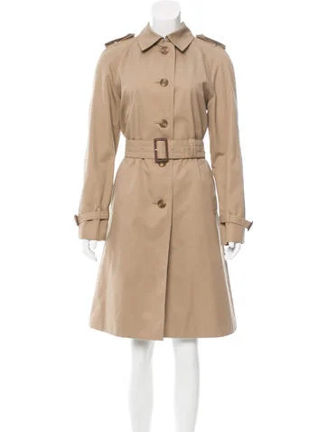 Aquascutum Long Trench Coat | The Real Real, Inc.