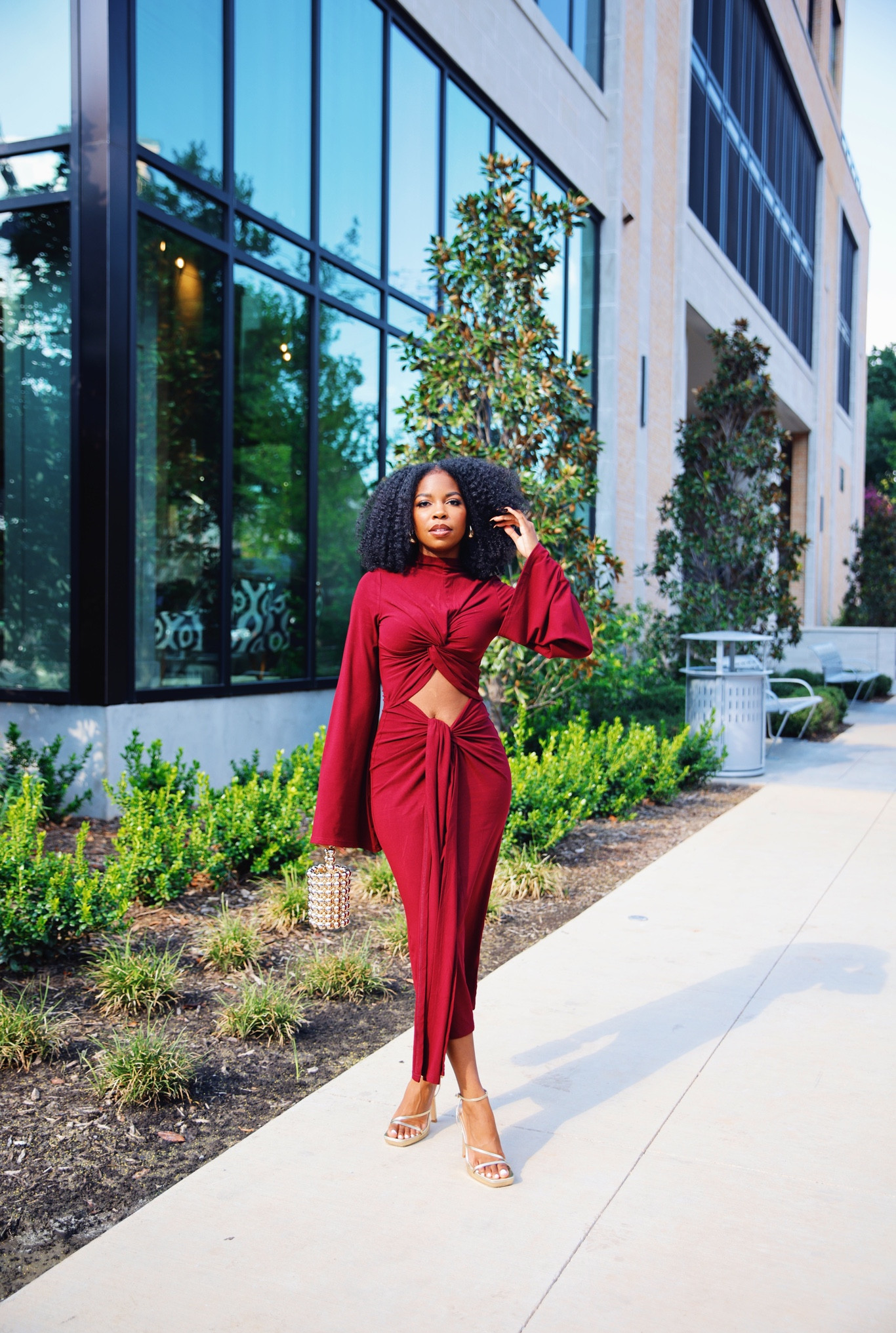 Date night look 
Dress is Andrea Iyamah can be found on her site. Wearing an XS 

#LTKSeasonal #LTKHoliday #LTKwedding