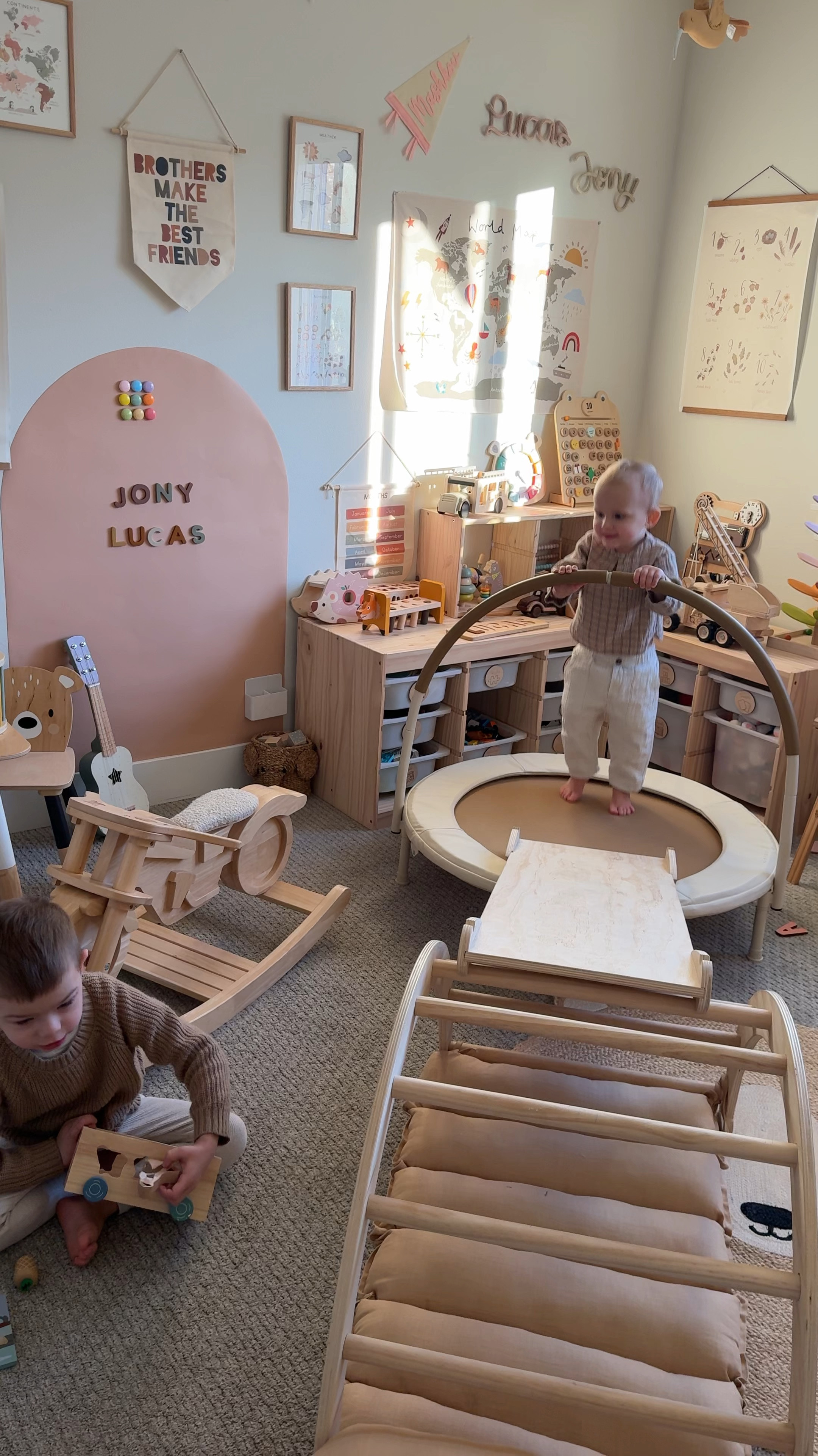 Magnetic arch wall decal kids playroom #kidsplayroom 

#LTKKids #LTKBaby