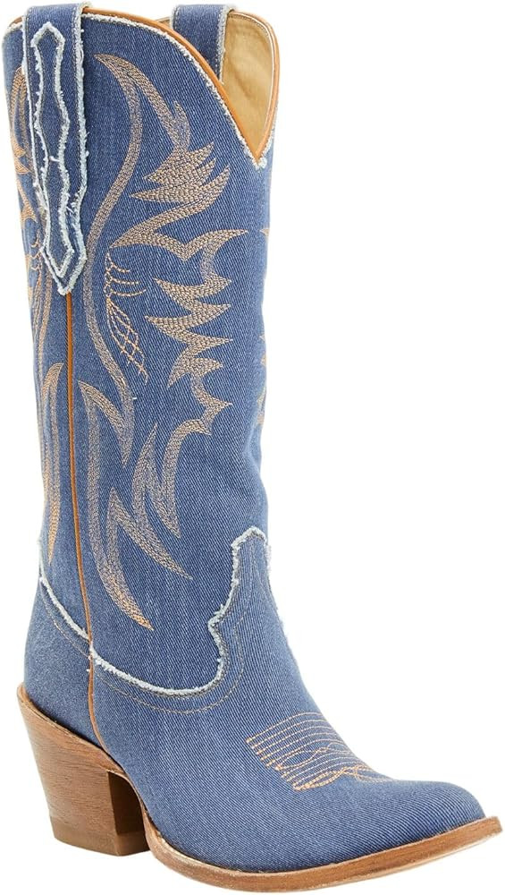 Idyllwind Women's Charmed Life Denim Western Boot Round Toe - Biwfa25l1-C | Amazon (US)