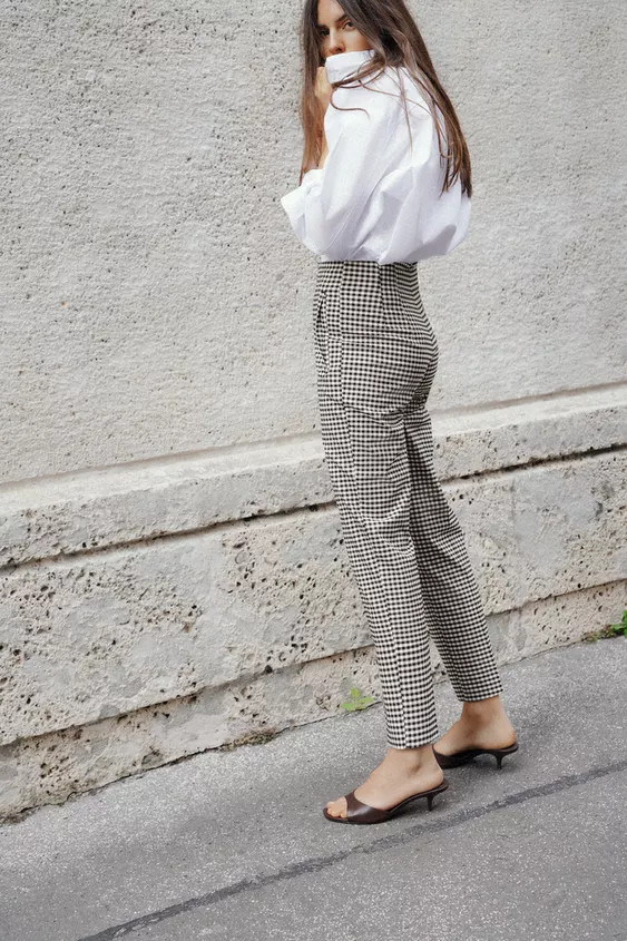 HIGH-WAISTED PANTS | Zara US
