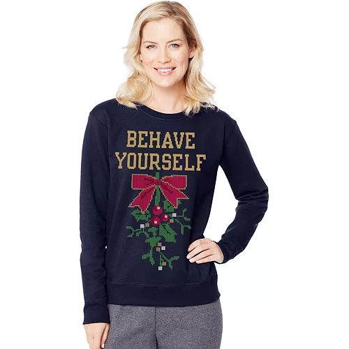 Hanes Women's Ugly Christmas Sweatshirt | Kohl's