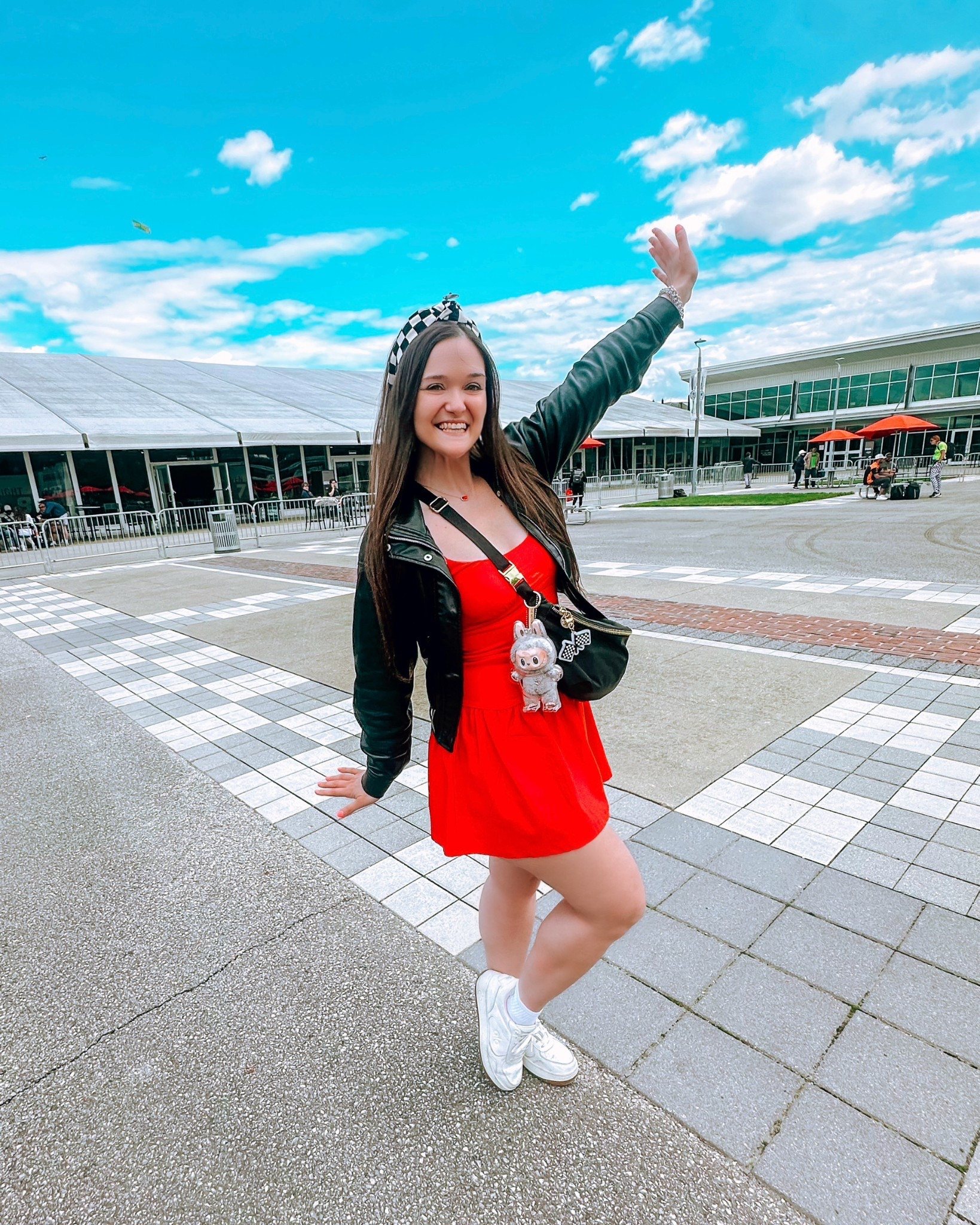 Carb Day Outfit! 

Indy 500 | Indy500 | race day | fanny pack | belt bag | bum bag | comfiest sneakers | comfy shoes | headband | checkered headband | vegan leather jacket | wardrobe must-haves | everyday bag 

#LTKItBag #LTKShoeCrush #LTKStyleTip