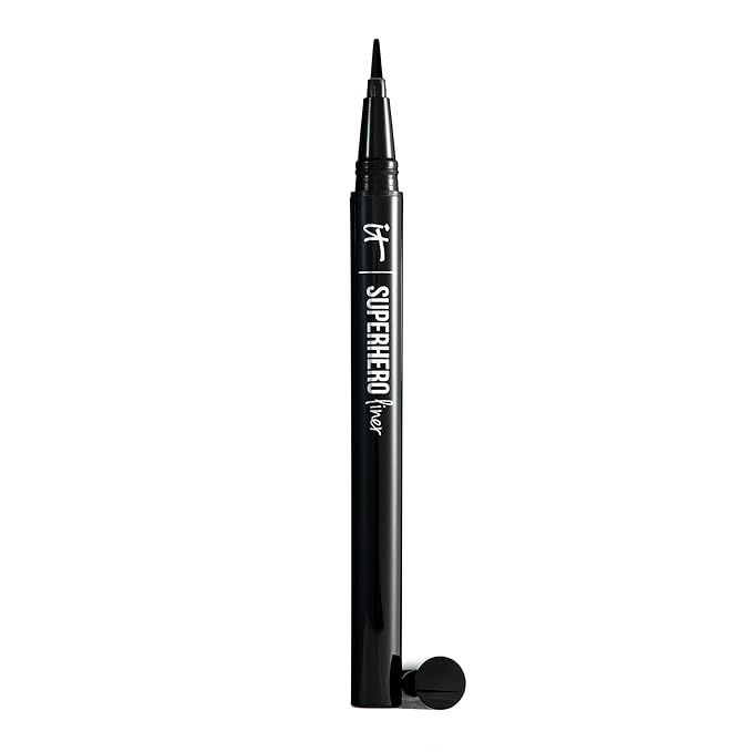 IT Cosmetics Superhero Liner - Black Liquid Eyeliner Pen - 24-Hour Waterproof Formula Won't Budge... | Amazon (US)