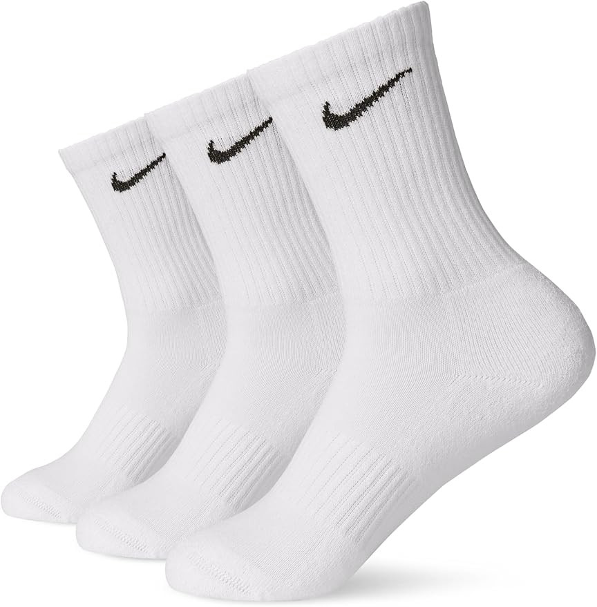 Nike Unisex Adult Everyday Lightweight Training Crew Socks (3 Pairs) | Amazon (US)