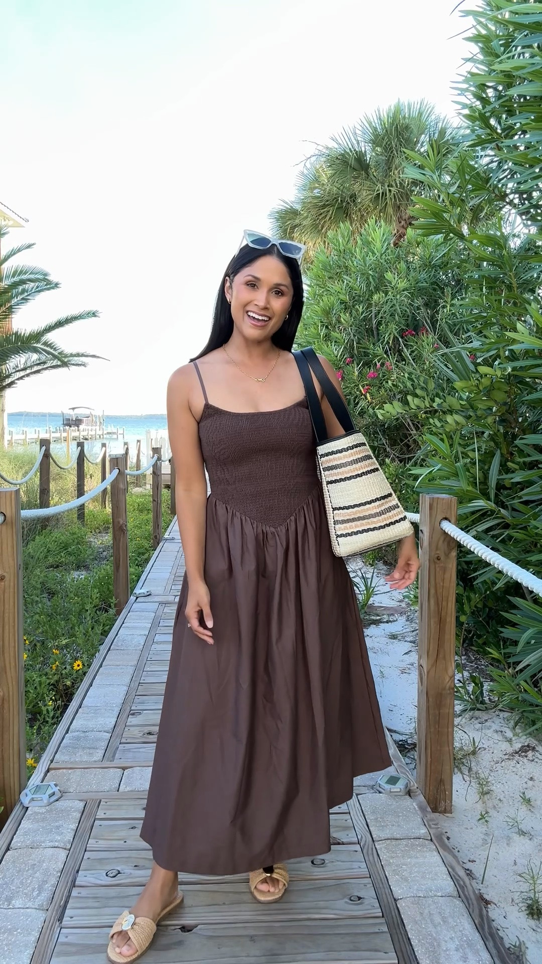 My midi dress from @abercrombie is on sale! Take 20% OFF my raffia bag with code: HAUTE20

#abercrombie #giginewyork

#LTKSaleAlert #LTKPetite