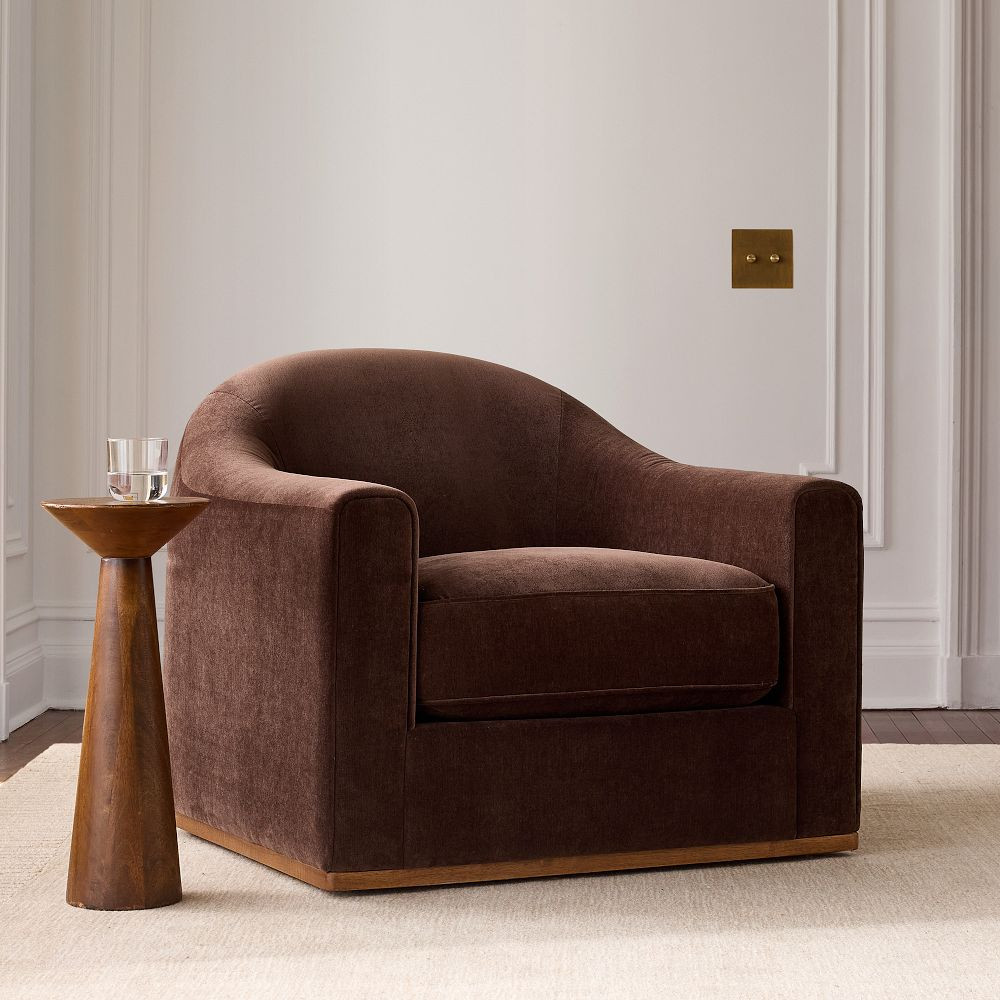 Bennett Swivel Club Chair | West Elm (US)