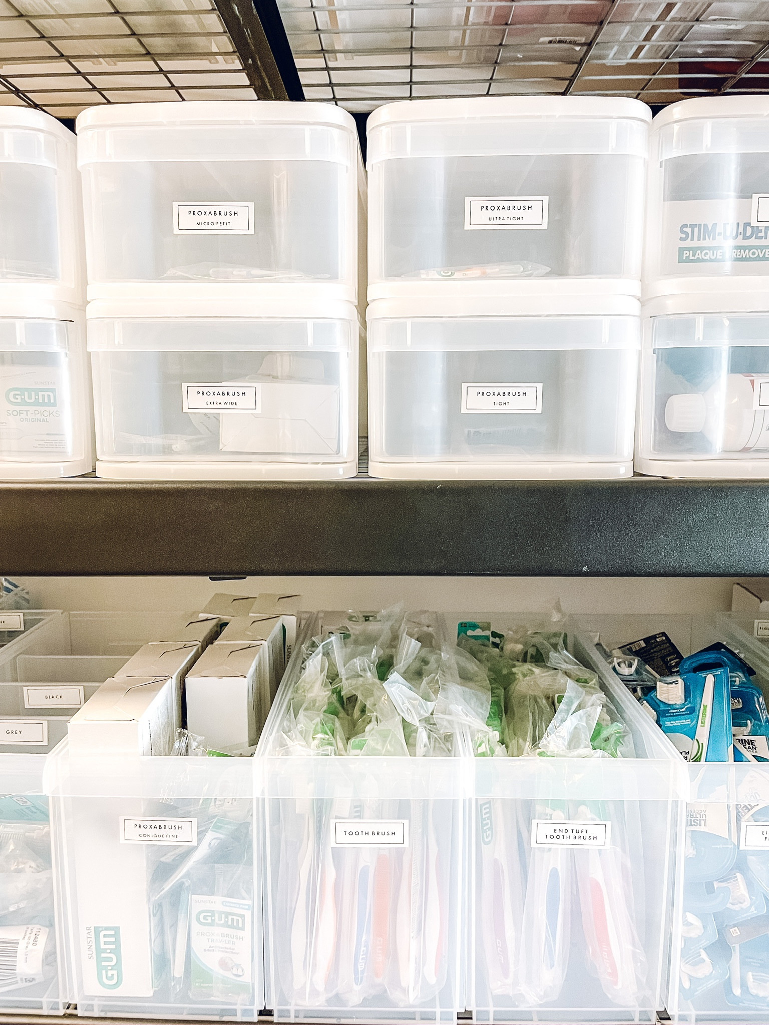 Storage organization ✨ Iris Small Tint Stacking Drawer. Long Deep STAK Bin W/ Wheels. Amazon GREENZLA Bamboo Toothbrushes.