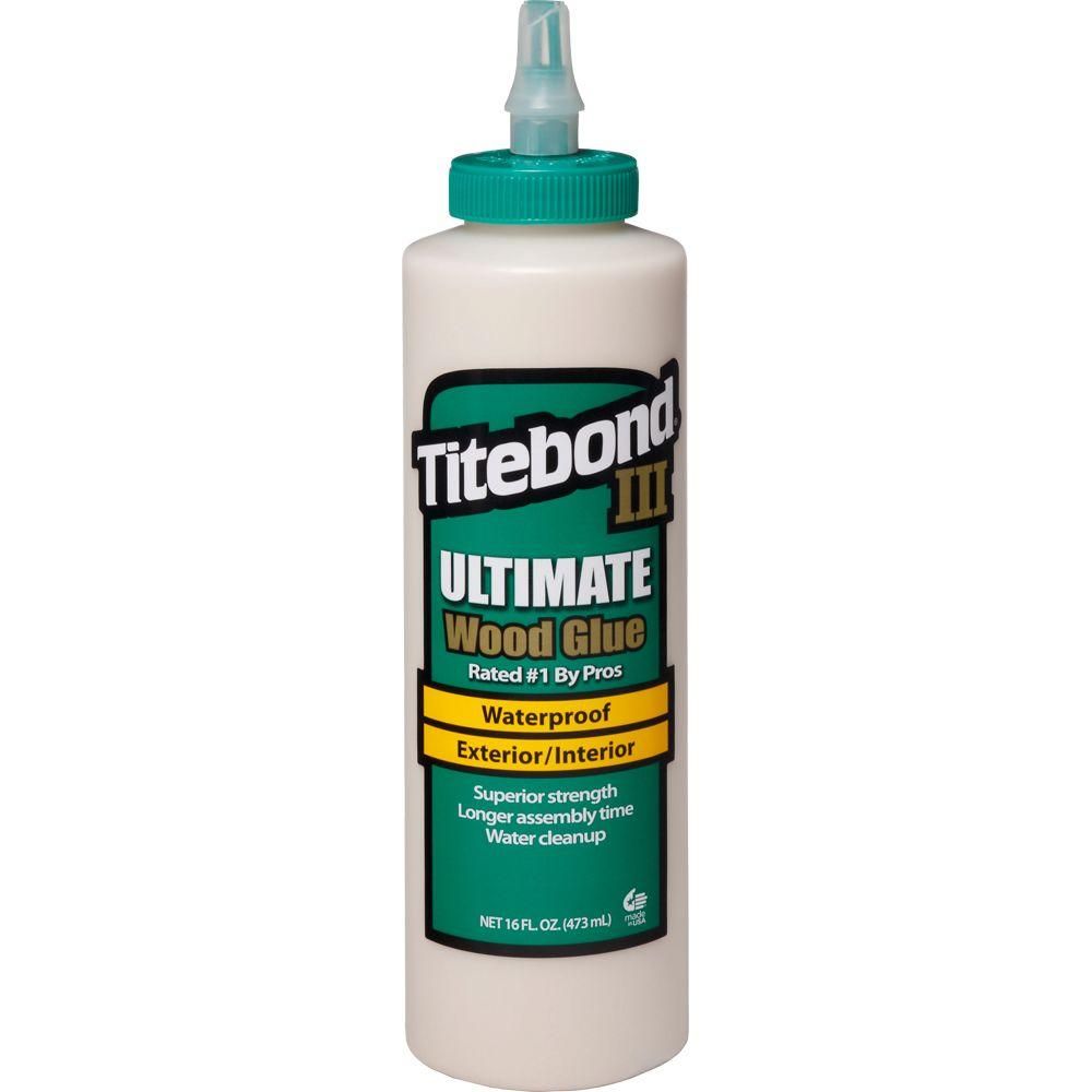 Titebond III 16 oz. Ultimate Wood Glue-1414 - The Home Depot | The Home Depot