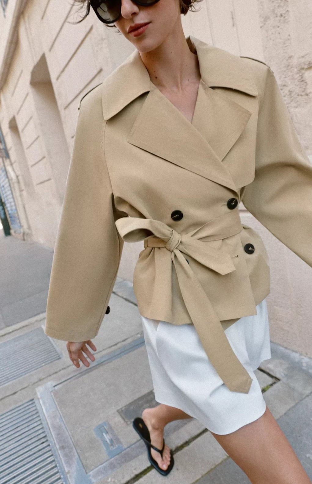 Cropped trench of dreams! Gorg colour and shape for spring 

#LTKhaul #LTKspring #LTKspringtrends