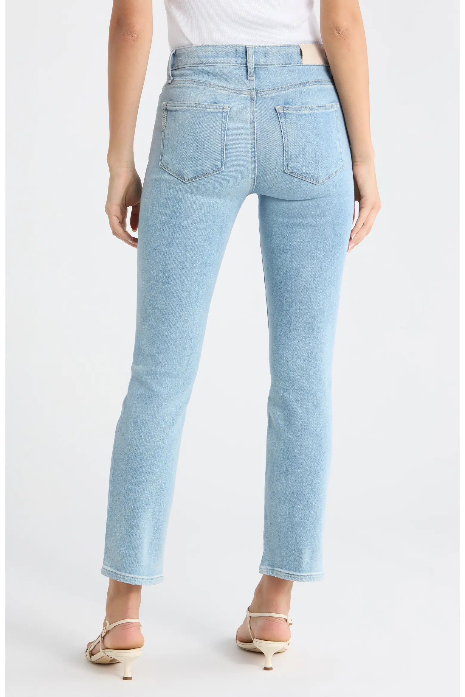 PAIGE Cindy Ankle Slim Straight Leg Jeans (Women) | Nordstrom | Nordstrom
