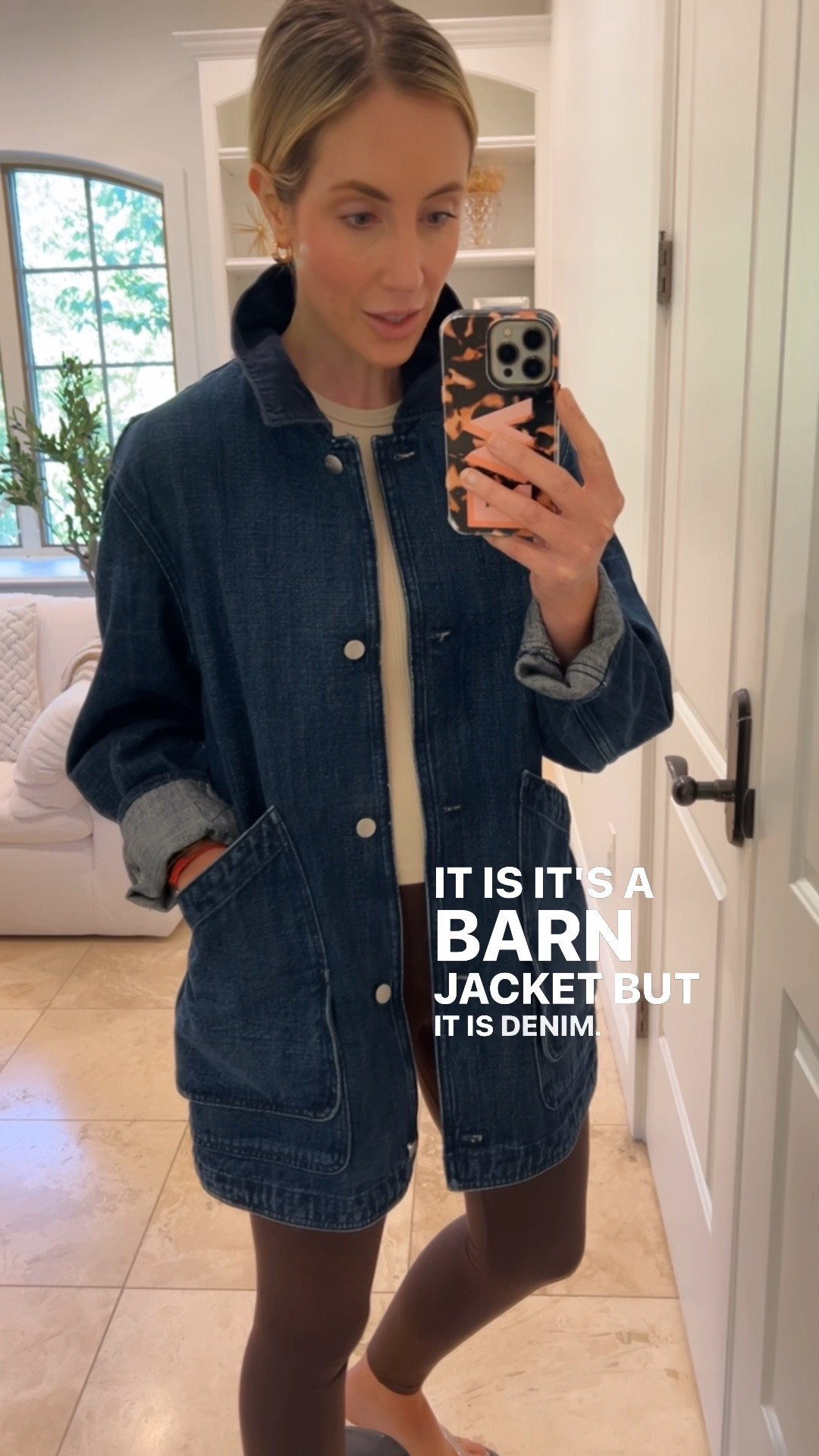 My favorite barn jacket for the fall.
Goes with leggings SO well! 

#LTKSaleAlert #LTKStyleTip #LTKFindsUnder100