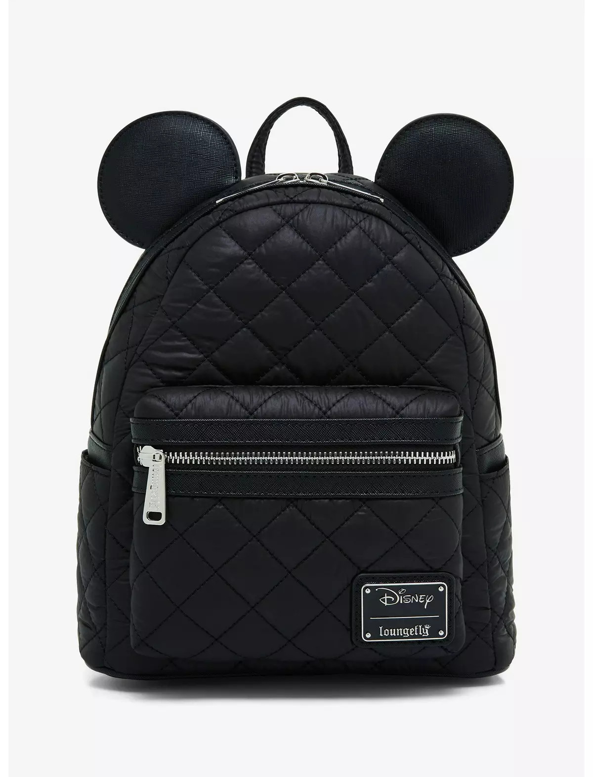 Loungefly Disney Mickey Mouse Puffer Quilt Ears Mini Backpack - BoxLunch Exclusive | BoxLunch
