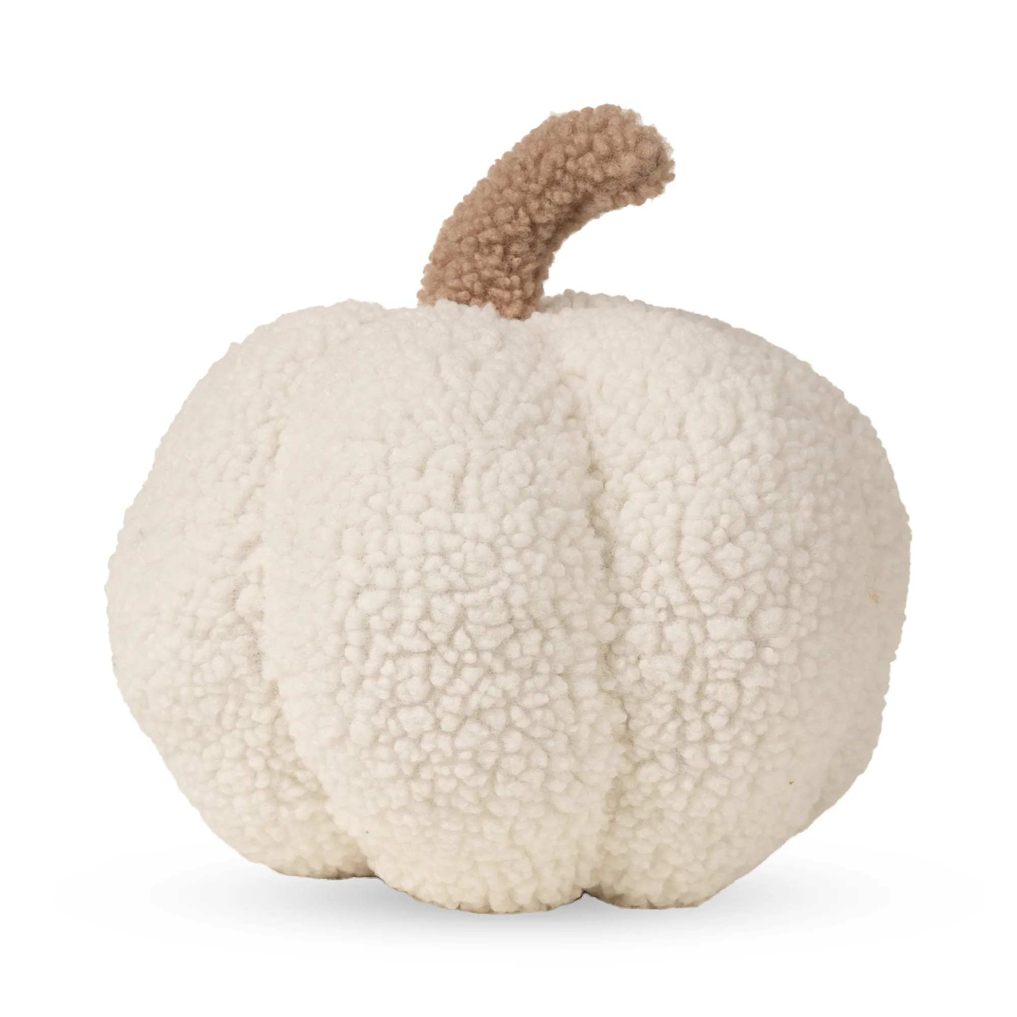 MS Shaped Pumpkin Pillow, 10" x 10", Ivory - Walmart.com | Walmart (US)