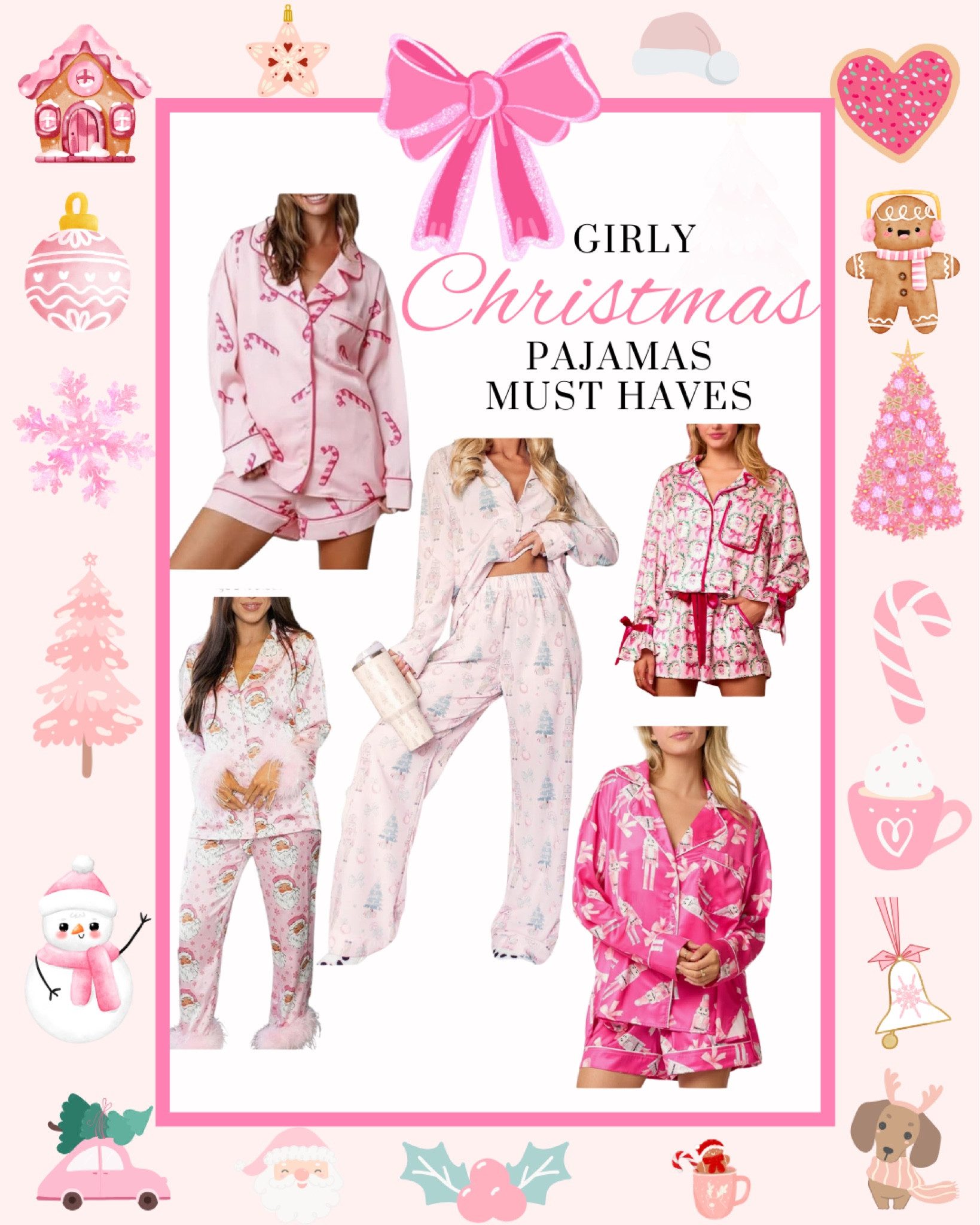 Girly Christmas Pajamas Must Haves🎄🎀

#LTKHoliday #LTKStyleTip #LTKSeasonal