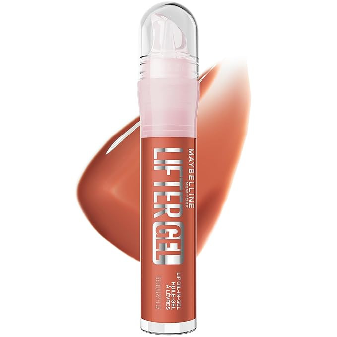 MAYBELLINE Lifter Oil-in-Gel Lip Gloss for Glassy, Bouncy Shine, Hydrating, Tinted Lip Balm and M... | Amazon (US)