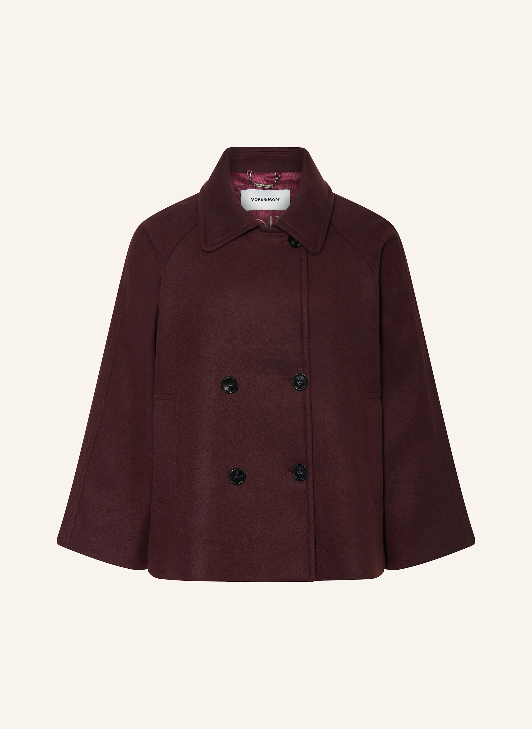 MORE & MORE Cabanjacke in dunkelrot | Breuninger (DACH)