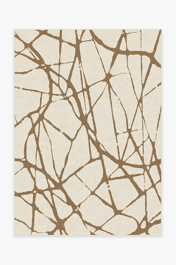 Nina Takesh Marion Camel & Ivory Rug | Ruggable