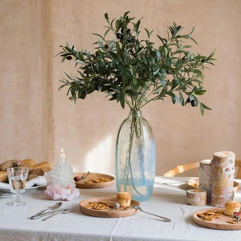 RusticReach Artificial Large Olive Stem 41" Tall - Green (a-one stem) | Bed Bath & Beyond