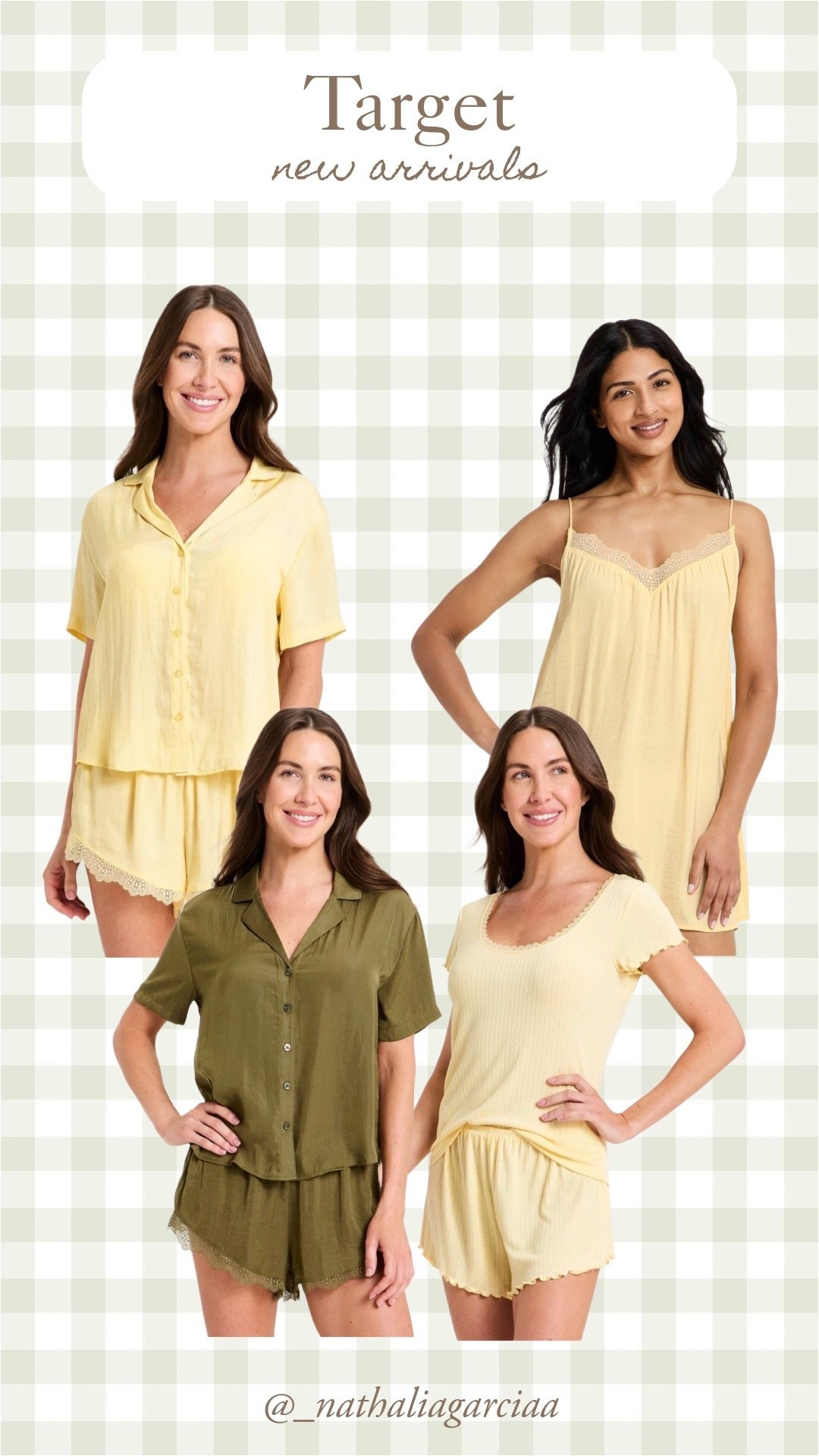 Target new Arrivals! 🎯 womens pajamas for spring! loving the lace + butter yellow details  💛

#LTKmorningroutine #LTKootd #LTKMidsize