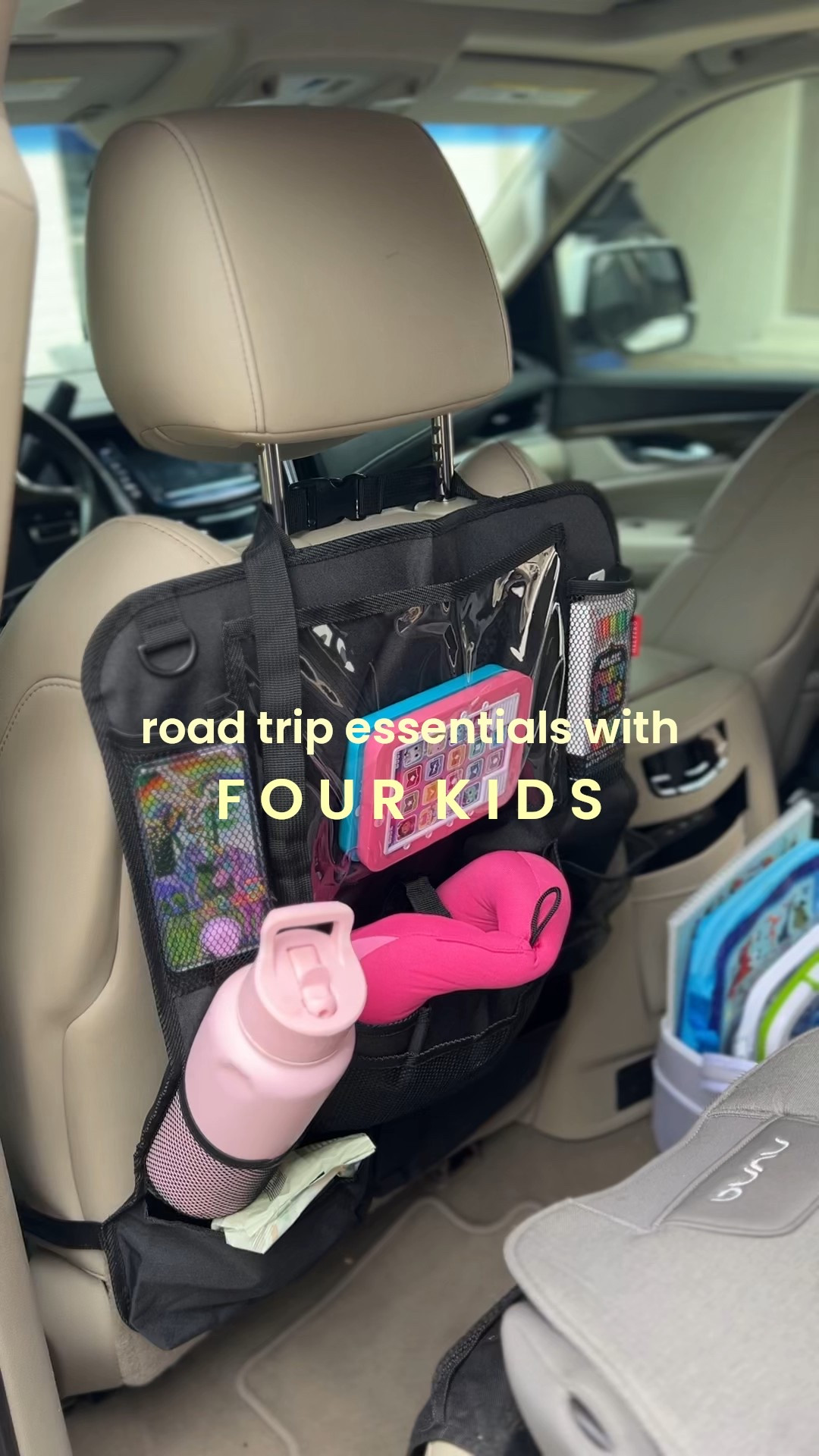 Some long haul road trip essentials with four kids ranging from a 1 year old toddler to a 10 year old big kid

Travel
Road trip
Summer Travel
Summer trip
Travel with kids
Family trip
Family travel
Car essentials 
Family car

#LTKSummerEdit #LTKKids #LTKFamily