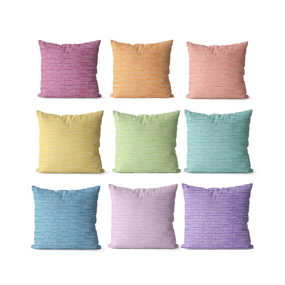 Spring Colors Pillow Covers for Living Room Boho Style Decor | Etsy | Etsy (US)