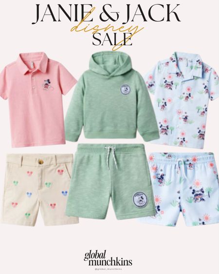 Disney collection at Janie and Jack is all on sale! They have the cutest stuff! These are staples for Jack in the summer time! Fits true to size and amazing quality 

#LTKkids #LTKstyletip #LTKsalealert