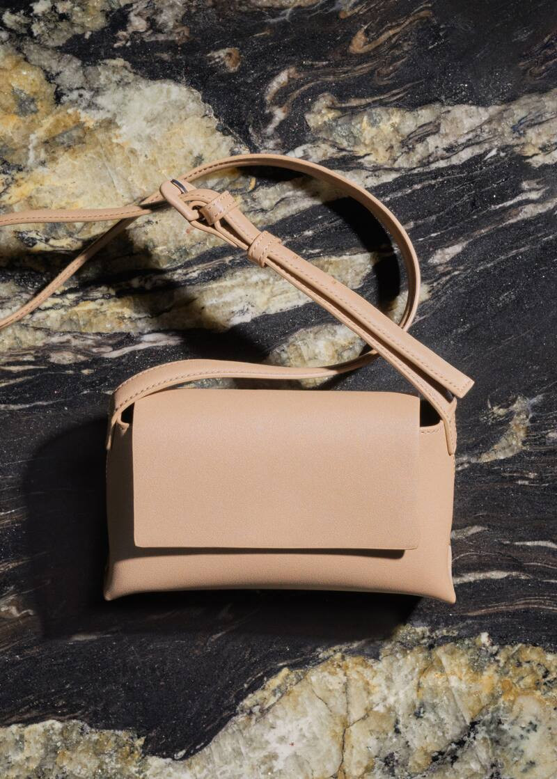 Crossbody bag with flap -  Women | Mango United Kingdom | MANGO (UK)