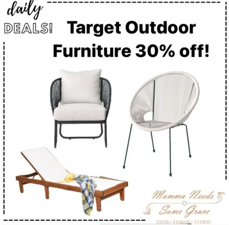 Target outdoor furniture on sale! 

#LTKFindsUnder100 #LTKSaleAlert #LTKStyleTip