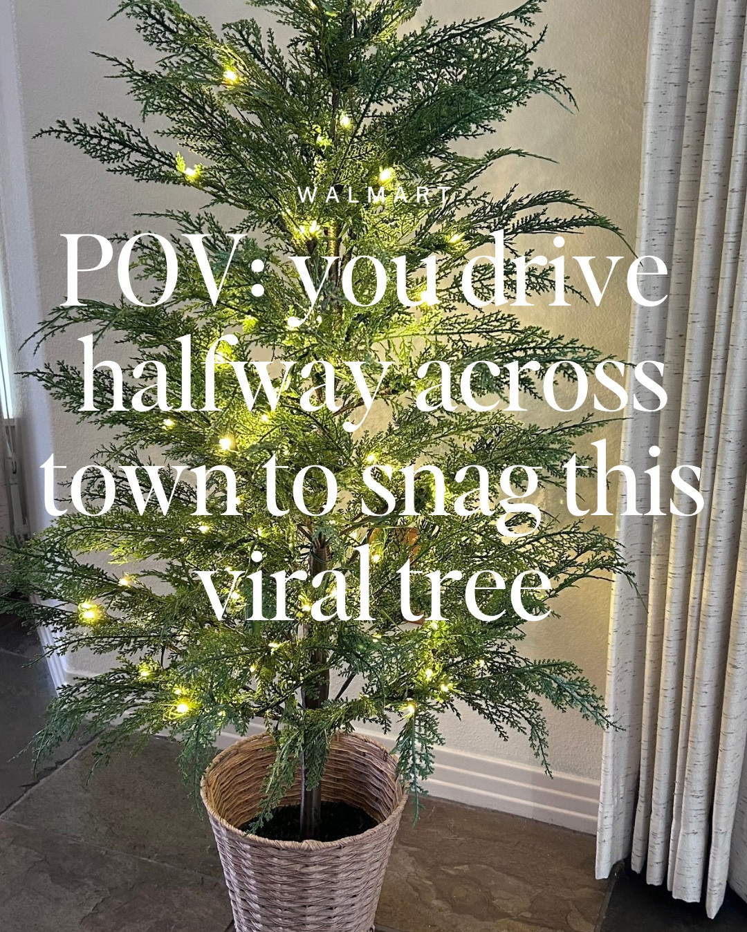 The viral 4' tree at Walmart that you need now. Sold out in most stores, but you can order online and have it shipped to your door. 

Realistic soft touch feel and the best twinkle lights. This is so fun and festive but looks waaay more expensive than it is. Run. 

Walmart finds, Christmas tree decor, holiday decor, Christmas greenery, mini trees, Christmas, deals and steals. 

#LTKHome #LTKSeasonal #LTKHoliday