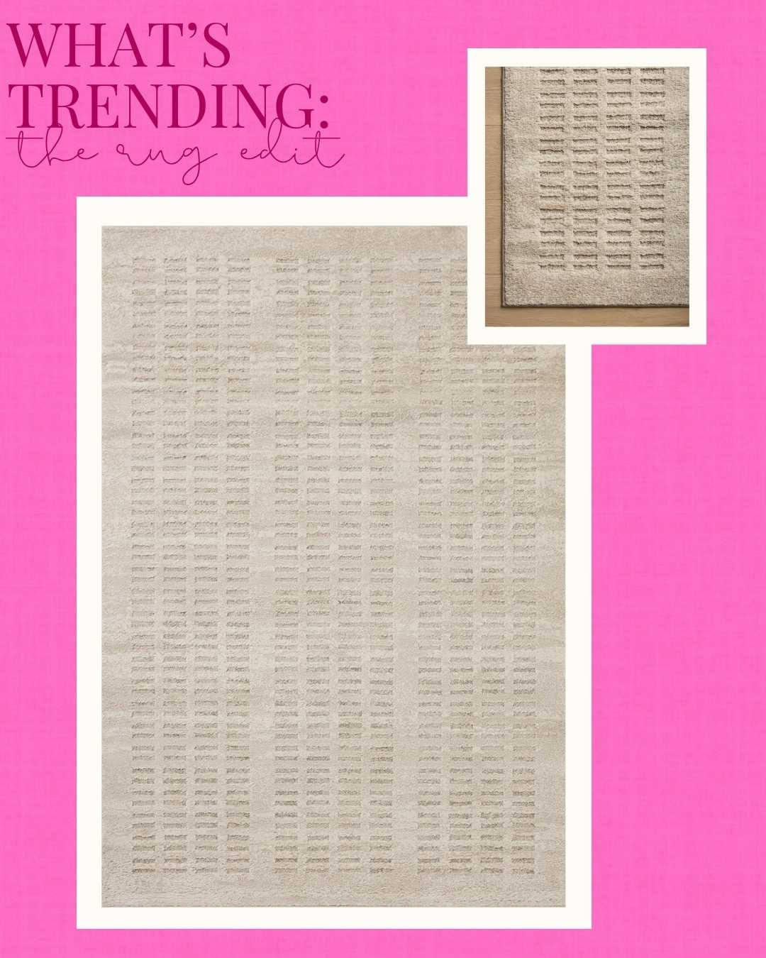 A few of my favorite neutral rugs, plus my favorite go-to rug stickers to keep them in place! 

- neutral home
- home decor 
- area rugs
- rug sale
- home finds

#LTKSaleAlert #LTKHome