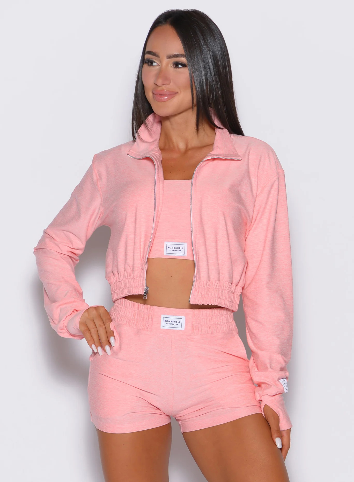 CLOUD CROP JACKET | Bombshell Sportswear