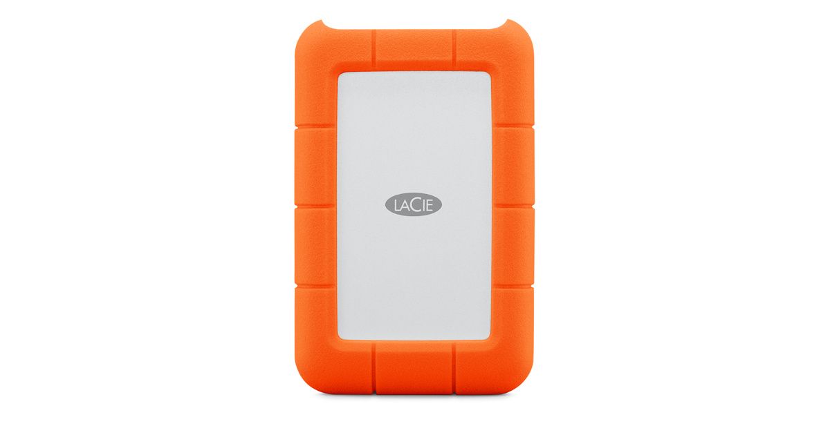 LaCie 5TB Rugged USB-C Portable Hard Drive | Apple (US)