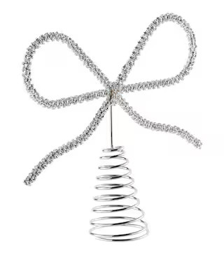 CANVAS Holiday Homecoming Collection Sparkle Bow Tree Topper, 9-in | Canadian Tire