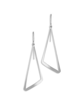 Flat Triangle Drop Earrings in Sterling Silver | Bloomingdale's (US)