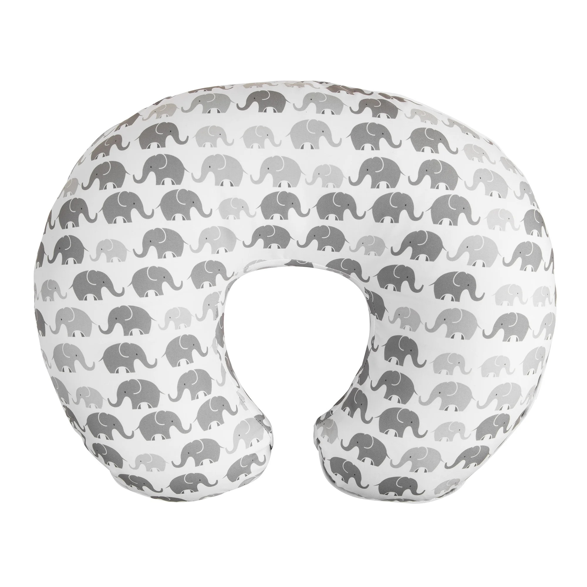 Boppy Nursing Pillow Cover, Premium Quick-Dry Fabric, Gray Elephants, Cover Only | Walmart (US)